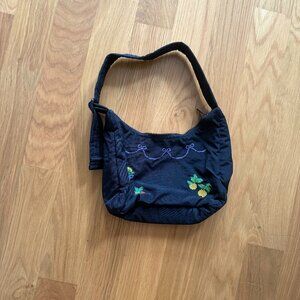 Baggu Mini Nylon Shoulder Bag - Cross Stitch